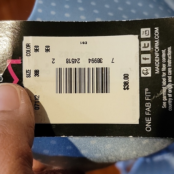 NWT 38B t-back bra - Picture 6 of 7